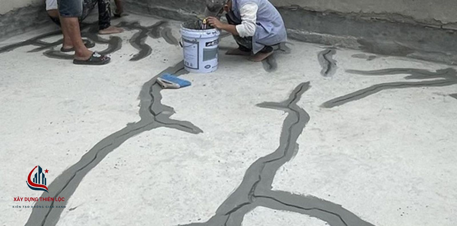 Chống Thấm Vết Nứt Sân Thượng Phường Nghĩa Tân - Cầu Giấy Hiệu Quả Và Bền Vững