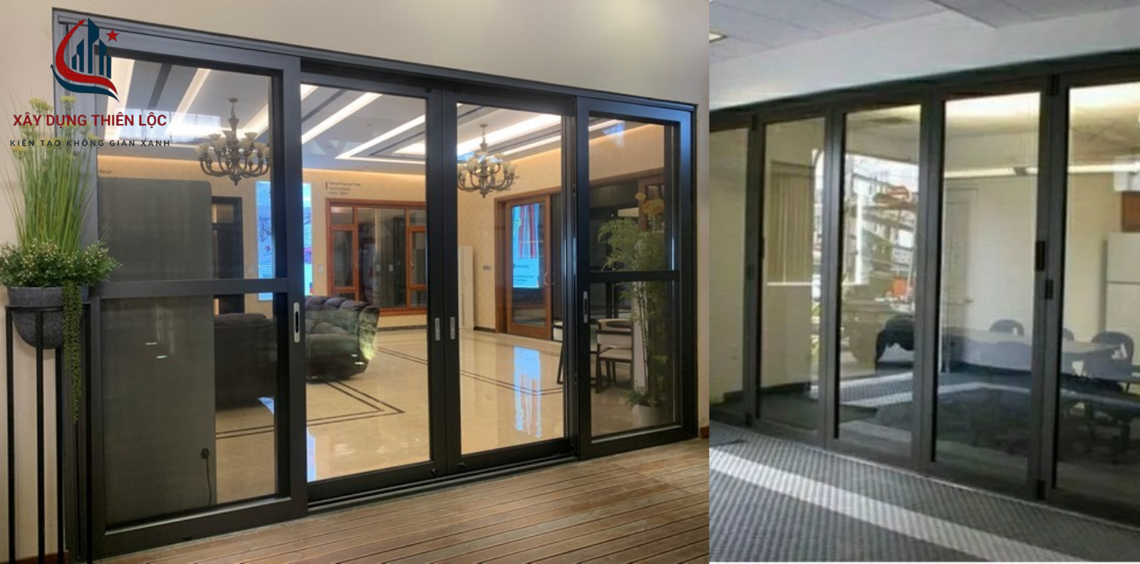 Thi công nhôm kính Bình Minh-Hà Nội